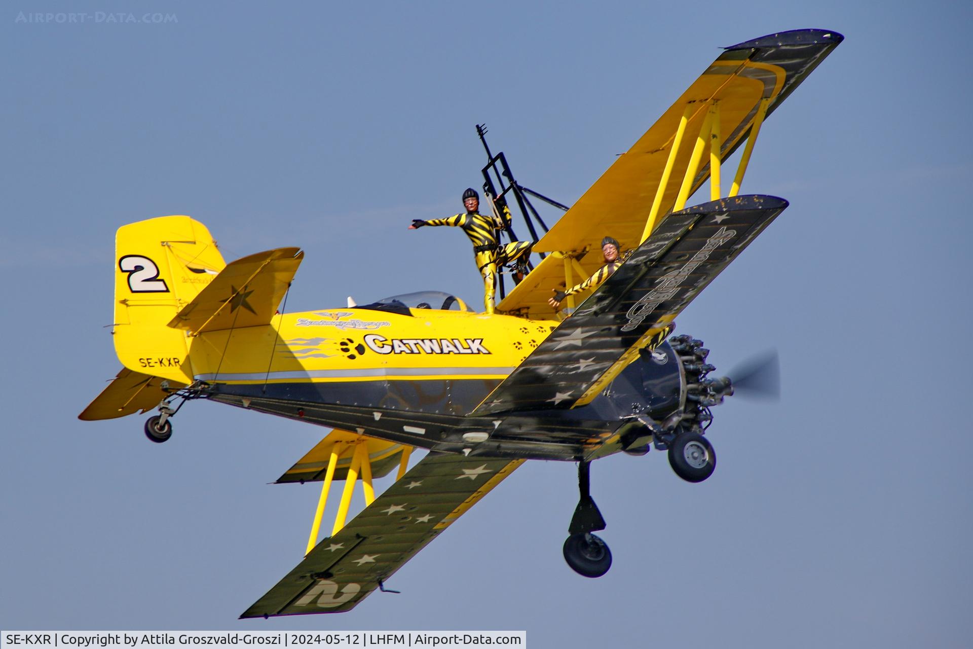 SE-KXR, 1973 Grumman G.164A Show Cat C/N 1120, LHFM - Fertöszentmiklós Meidl-Airport, Hungary - Skyview Airshow 2024