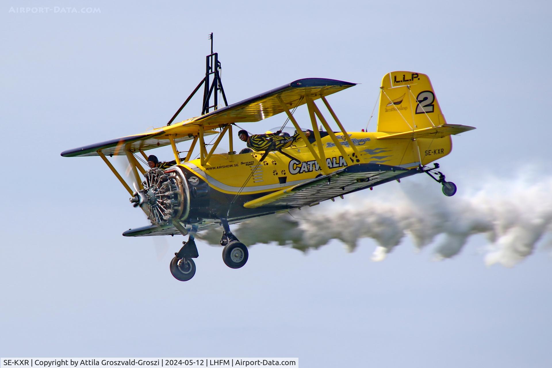 SE-KXR, 1973 Grumman G.164A Show Cat C/N 1120, LHFM - Fertöszentmiklós Meidl-Airport, Hungary - Skyview Airshow 2024