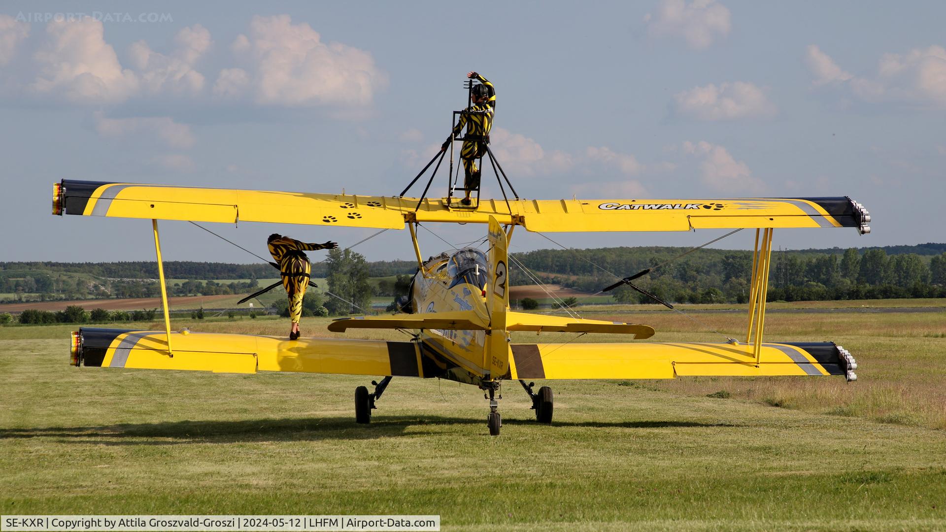 SE-KXR, 1973 Grumman G.164A Show Cat C/N 1120, LHFM - Fertöszentmiklós Meidl-Airport, Hungary - Skyview Airshow 2024