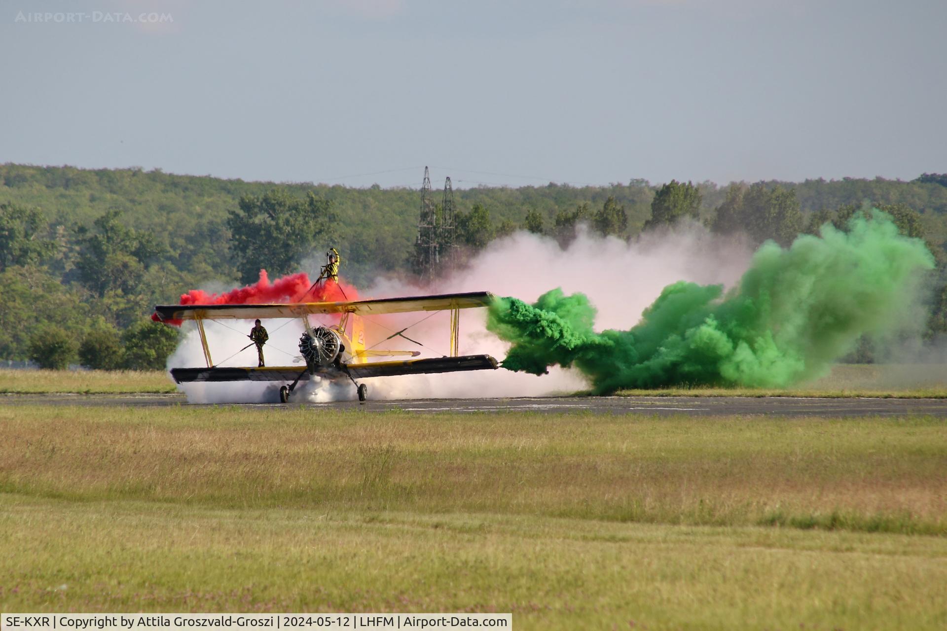 SE-KXR, 1973 Grumman G.164A Show Cat C/N 1120, LHFM - Fertöszentmiklós Meidl-Airport, Hungary - Skyview Airshow 2024