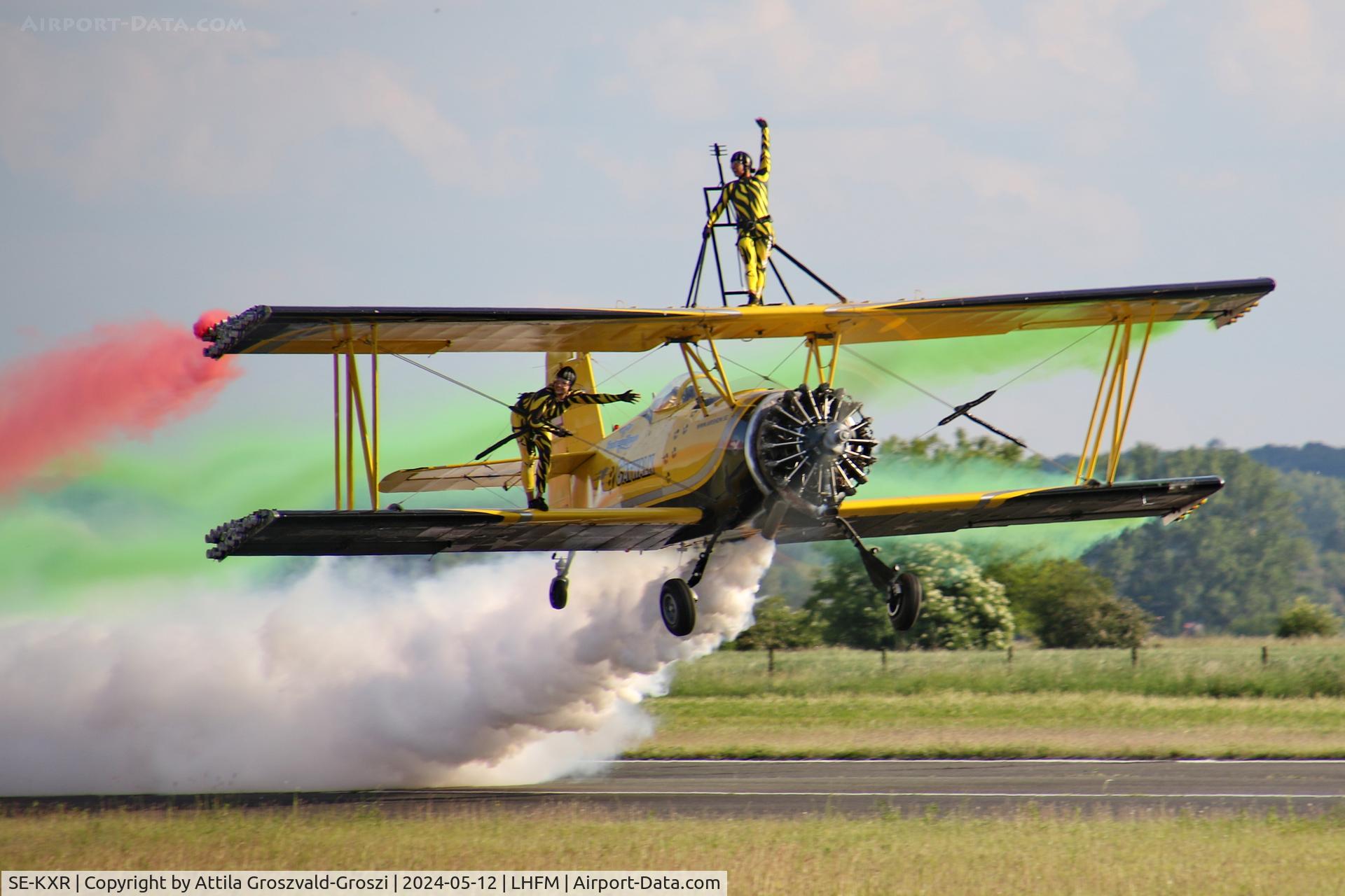 SE-KXR, 1973 Grumman G.164A Show Cat C/N 1120, LHFM - Fertöszentmiklós Meidl-Airport, Hungary - Skyview Airshow 2024