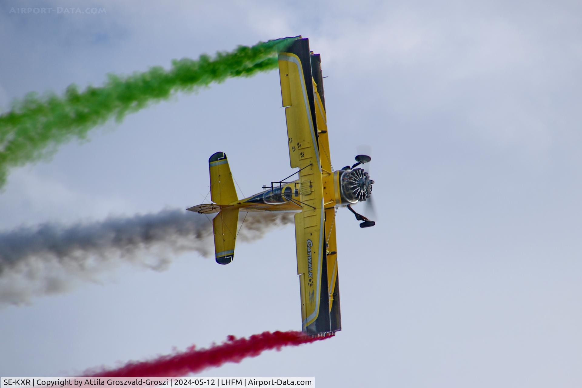 SE-KXR, 1973 Grumman G.164A Show Cat C/N 1120, LHFM - Fertöszentmiklós Meidl-Airport, Hungary - Skyview Airshow 2024