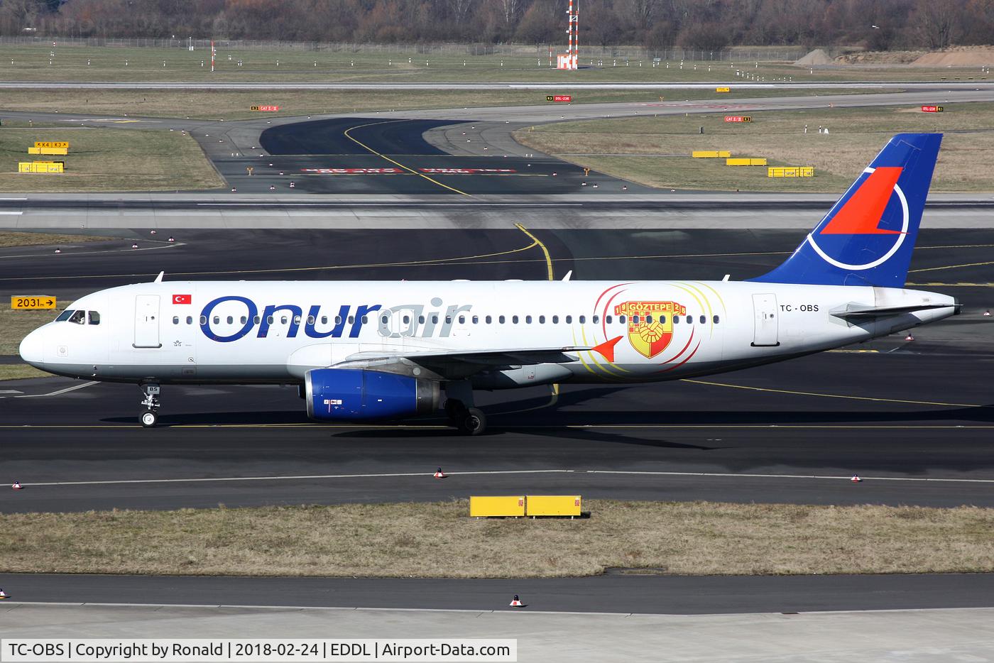 TC-OBS, 1997 Airbus A320-232 C/N 543, at dus