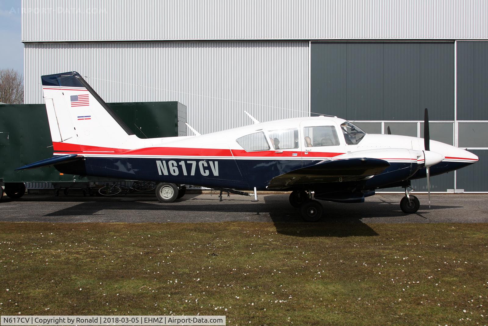 N617CV, 1976 Piper PA-23-250 Aztec F C/N 27-7754027, at ehmz