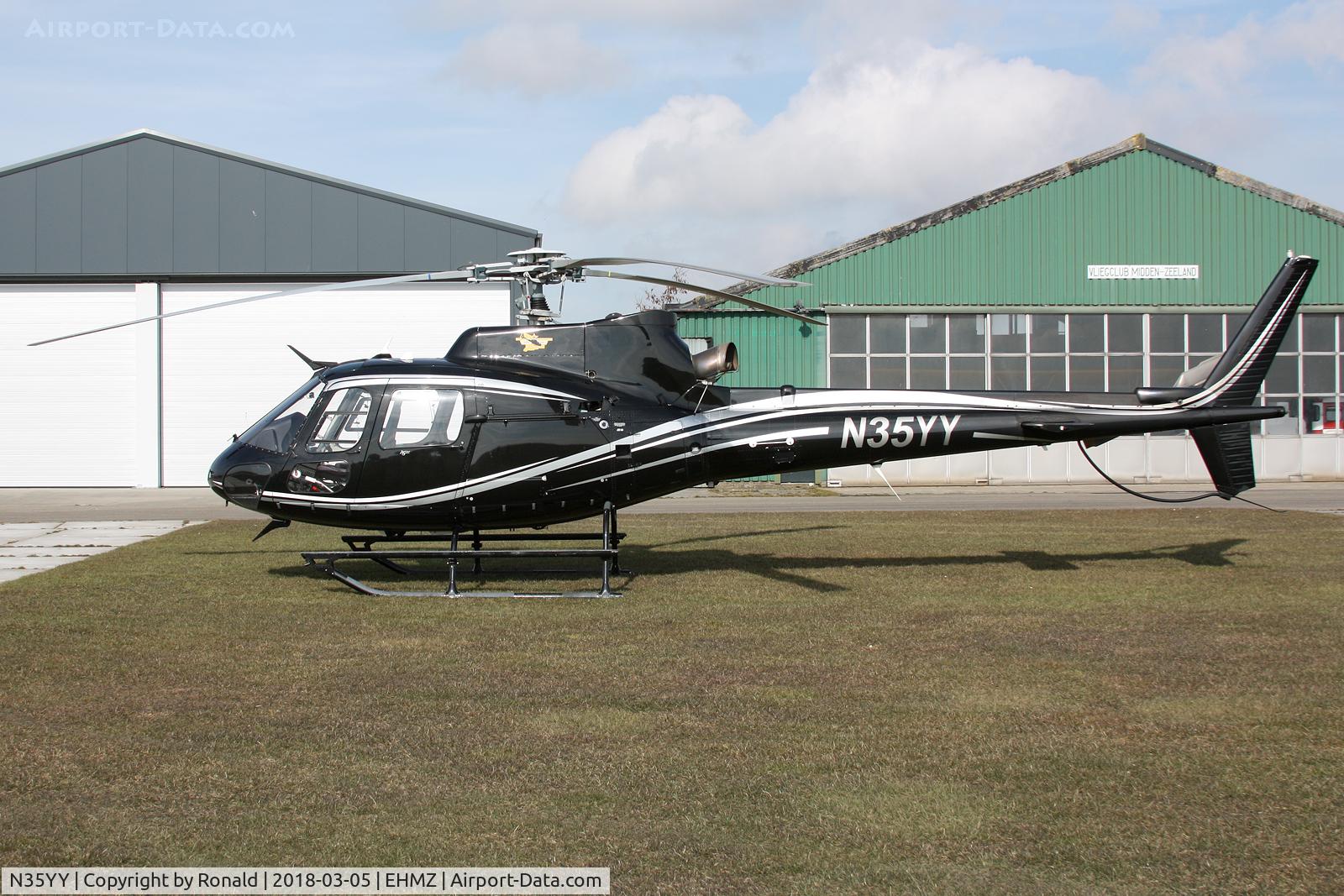 N35YY, Aerospatiale AS-350B-2 Ecureuil C/N 4673, at ehmz