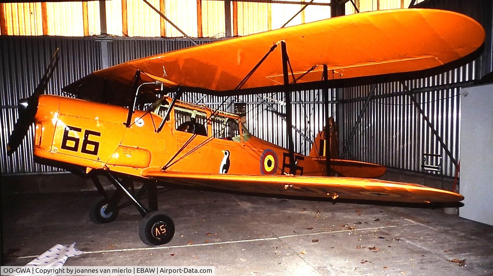 OO-GWA, 1947 Stampe-Vertongen SV-4C C/N 478, ex-slide