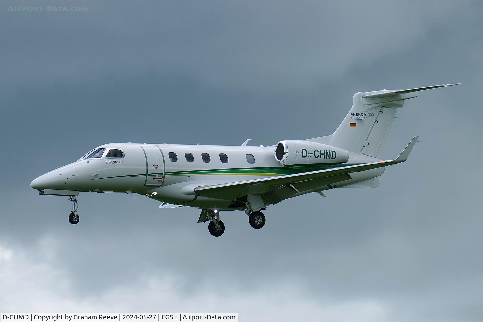 D-CHMD, , Landing at Norwich.