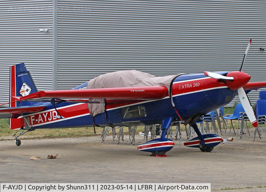 F-AYJD, 1990 Extra EA-260 C/N 02, Participant of the AirExpo 2023