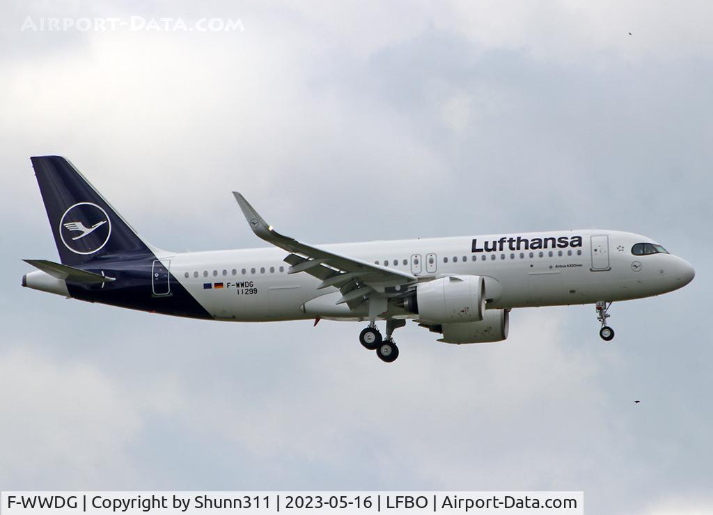 F-WWDG, 2023 Airbus A320-271N C/N 11299, C/n 11299 - To be D-AIJJ