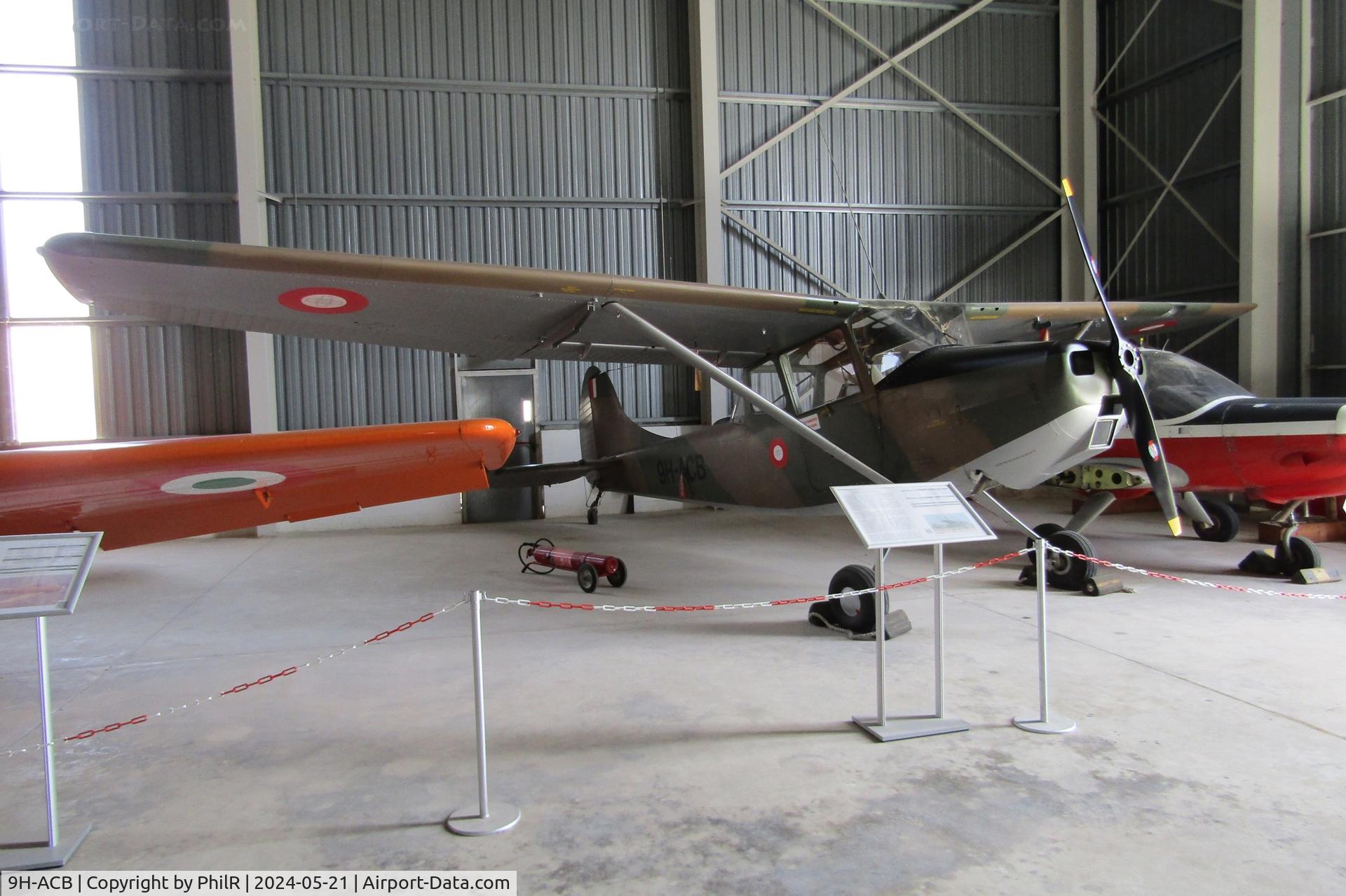 9H-ACB, 1961 Cessna O-1E Bird Dog C/N 305M-0029, 9H-ACB (61-2983) 1962 Cessna O-1E Bird Dog Malta Aviation Museum  Ta' Qali Malta 21.05.24 (2)