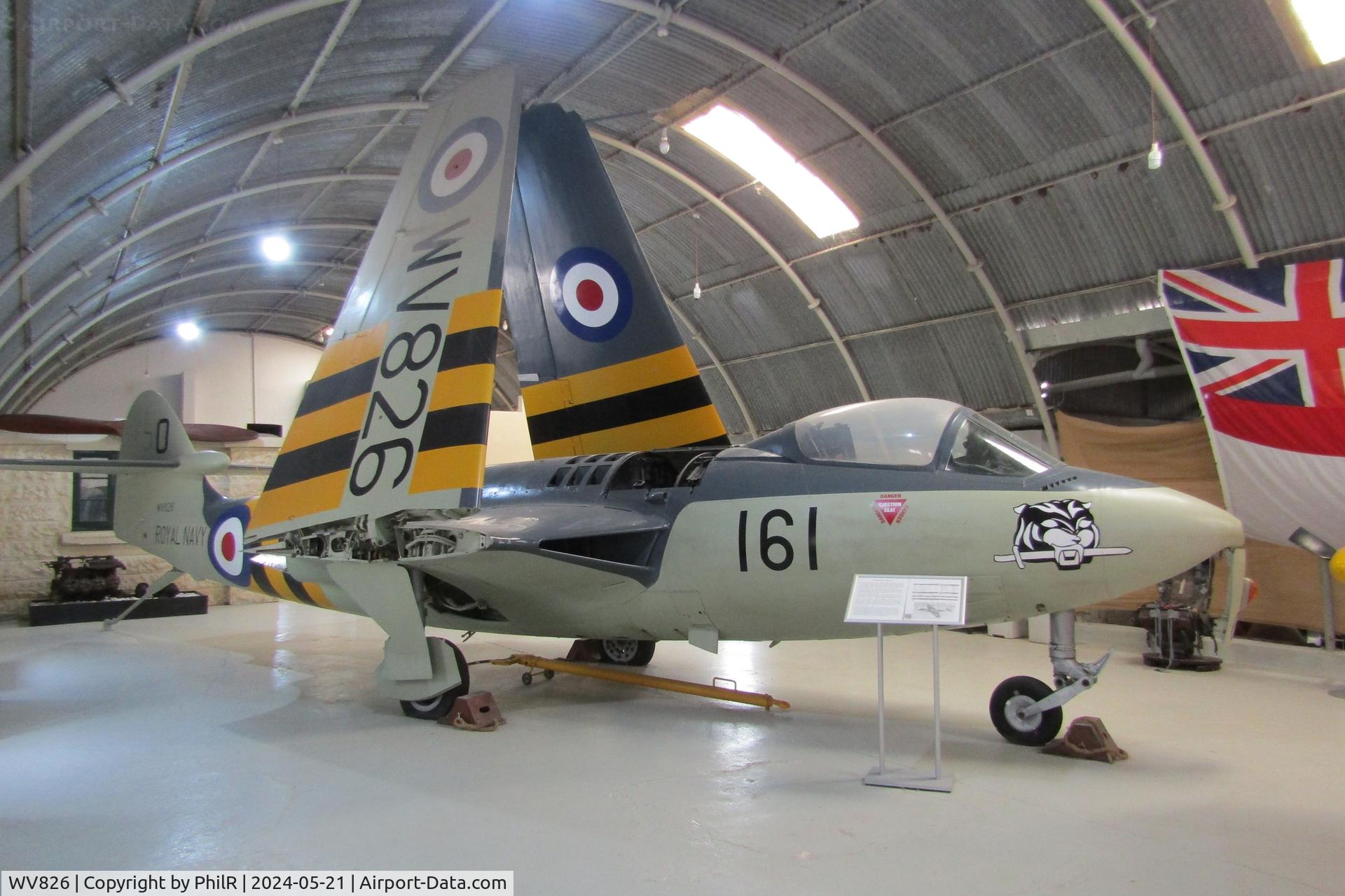 WV826, 1954 Hawker Sea Hawk FGA.6 C/N 6071, WV826 1954 Hawker Sea Hawk FGA6 Malta Aviation Museum  Ta' Qali Malta 21.05.24 (1)