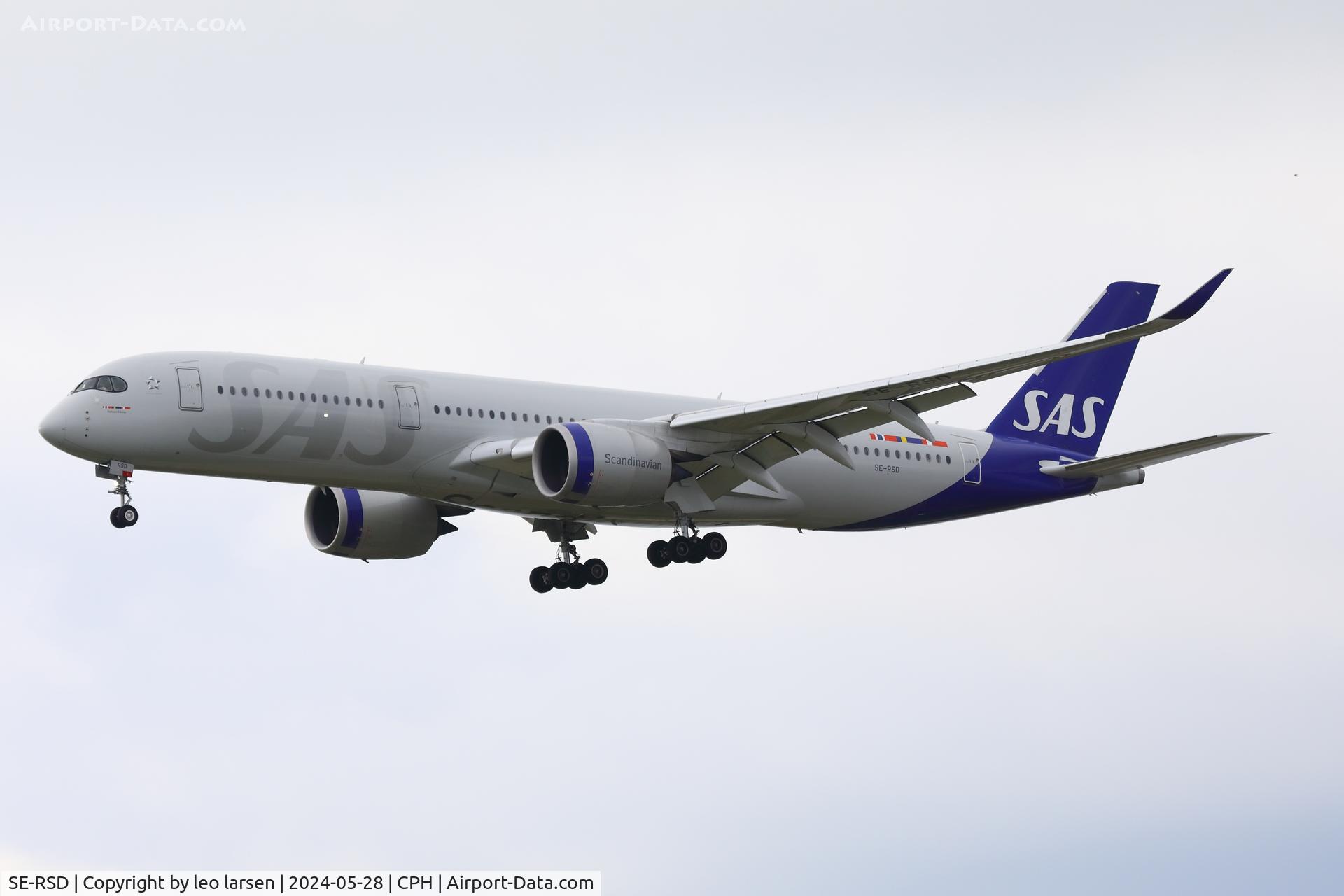 SE-RSD, 2020 Airbus A350-941 C/N 418, Copenhagen 28.5.2024