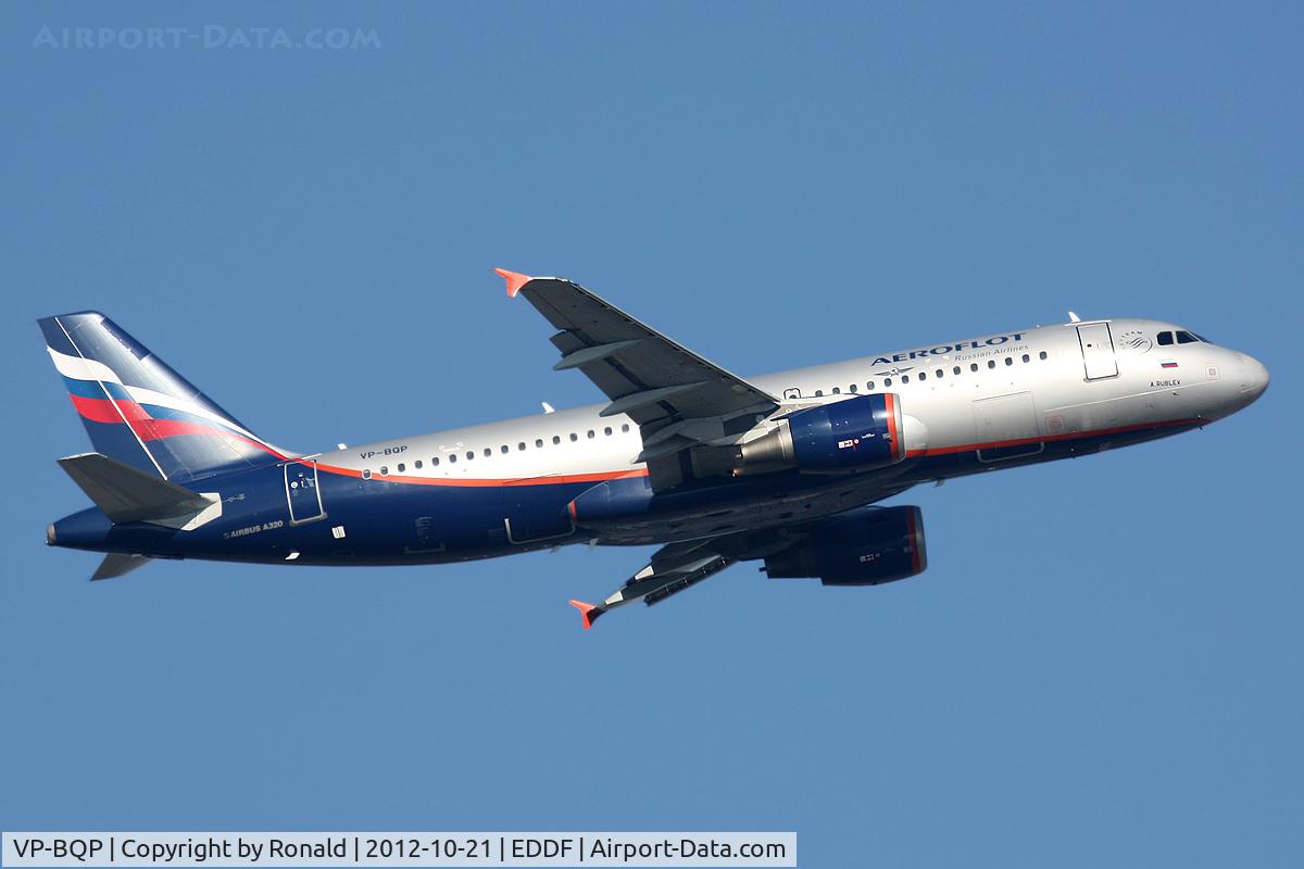 VP-BQP, 2006 Airbus A320-214 C/N 2875, at fra