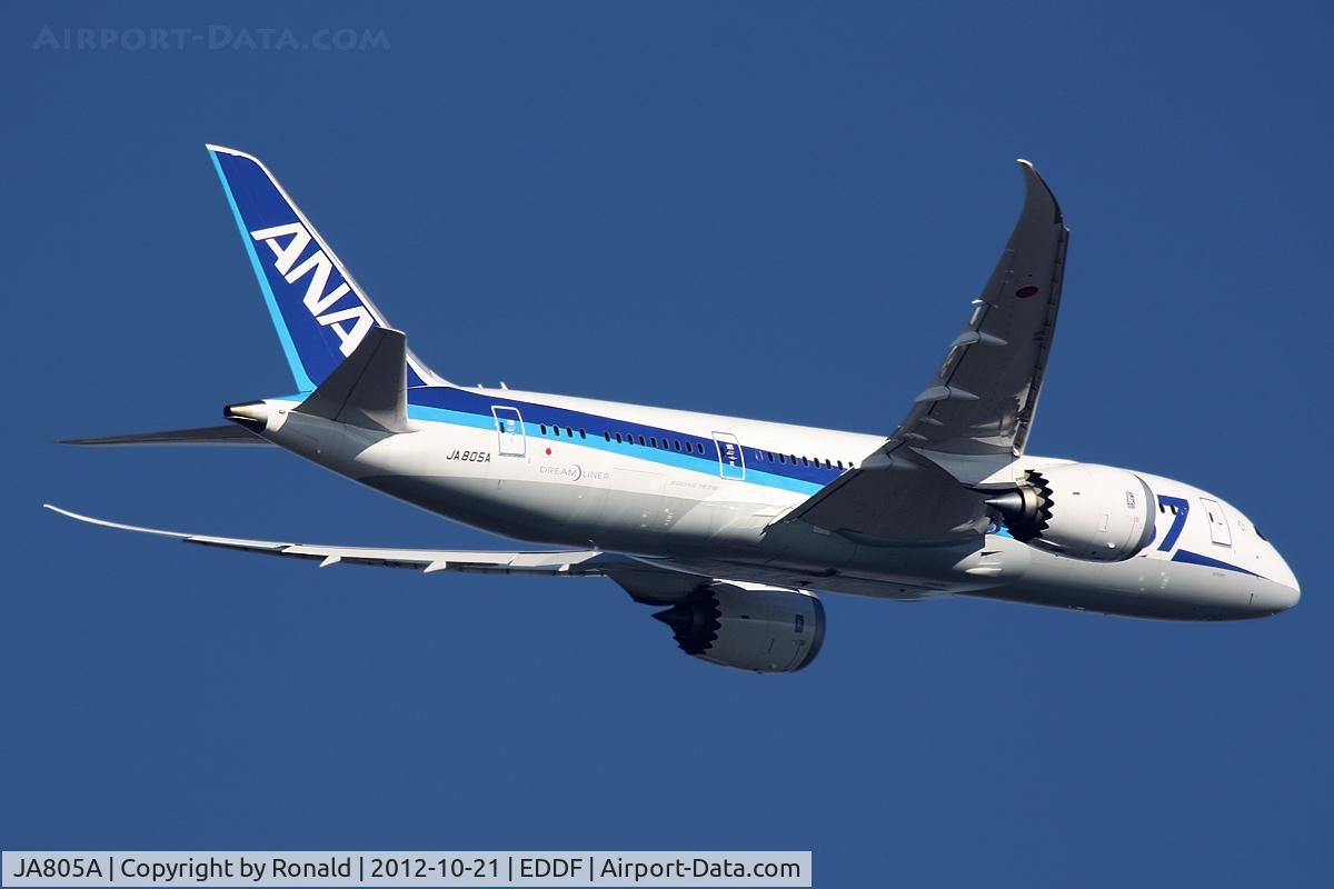 JA805A, 2010 Boeing 787-8 Dreamliner C/N 34514, at fra