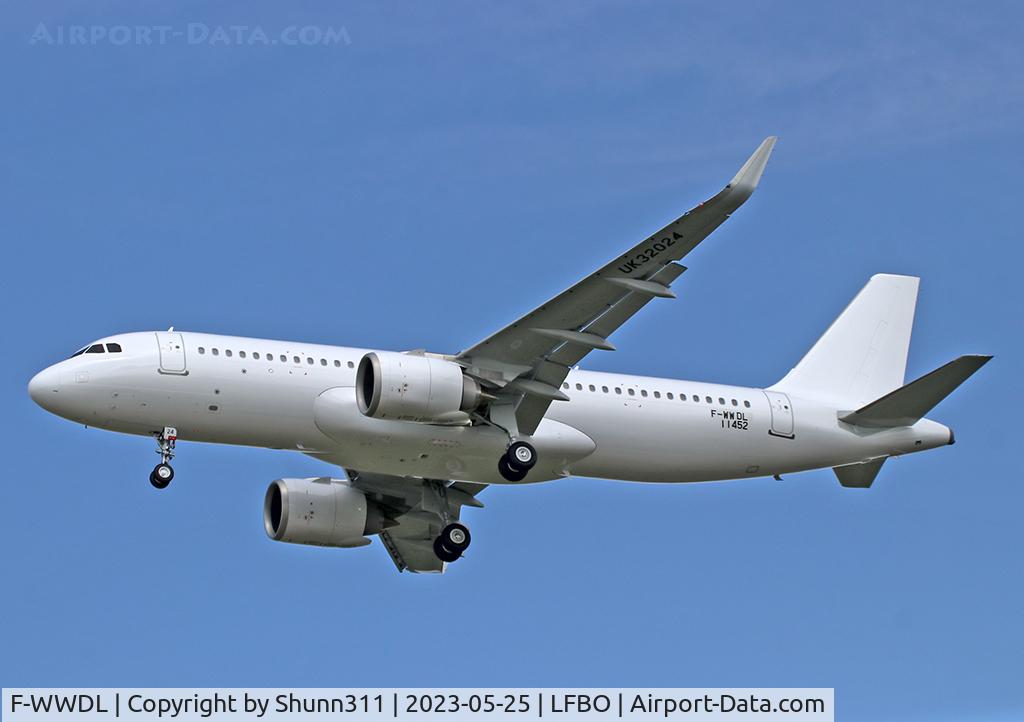 F-WWDL, 2023 Airbus A320-251N C/N 11452, C/n 11452 - To be UK32024