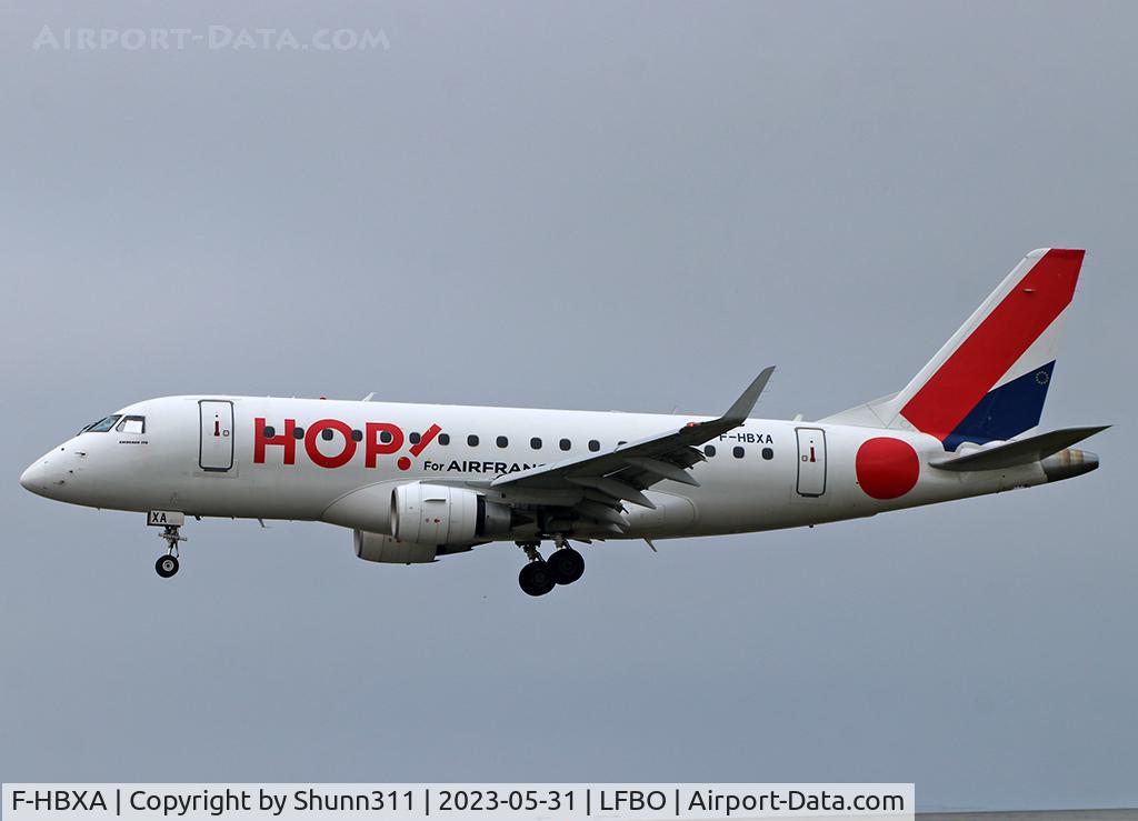 F-HBXA, 2008 Embraer 170LR (ERJ-170-100LR) C/N 17000237, Landing rwy 32R
