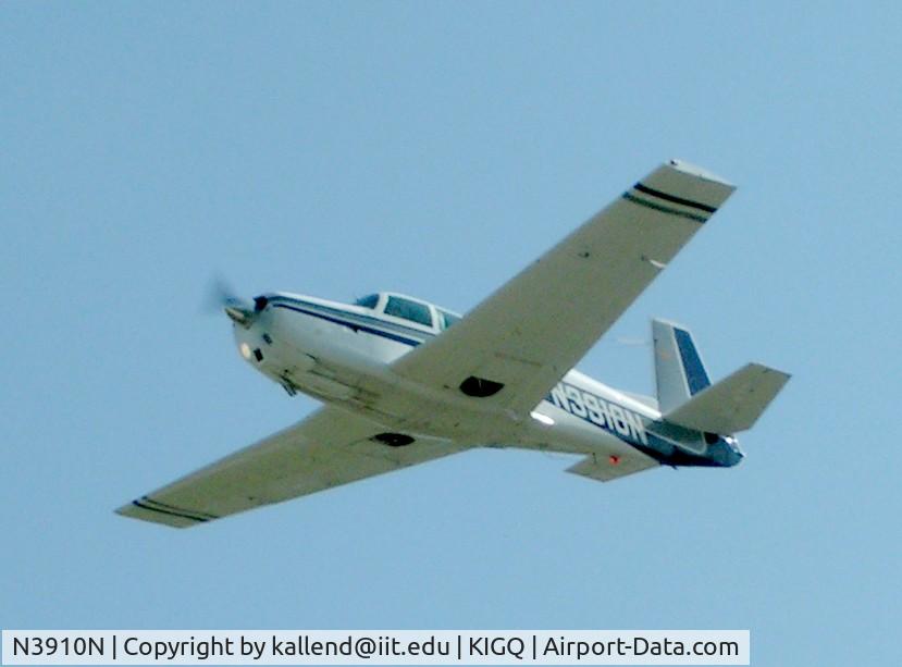N3910N, 1968 Mooney M-20G Statesman C/N 680058, N3910N
