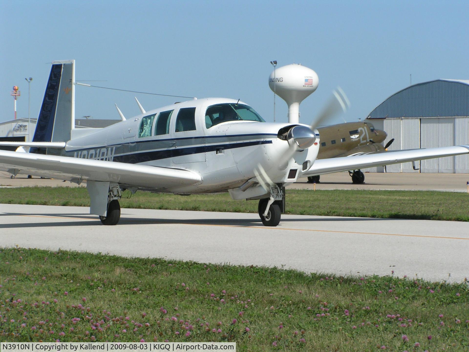 N3910N, 1968 Mooney M-20G Statesman C/N 680058, N3910N