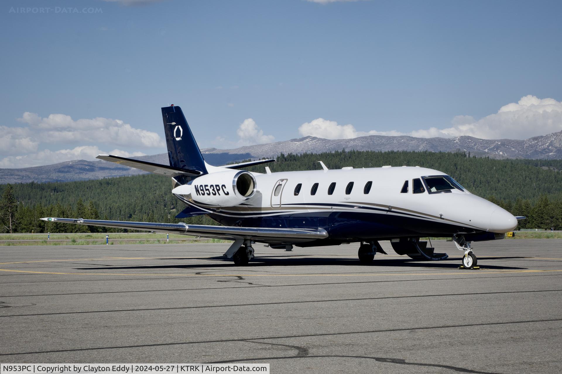 N953PC, 2020 Cessna 560XL Citation XLS+ C/N 560-6294, Truckee Tahoe airport in California 2024.