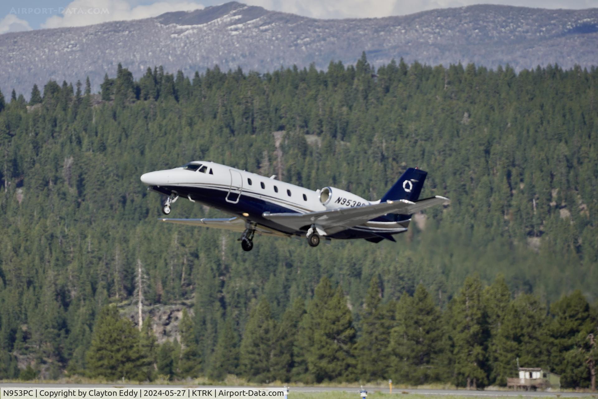 N953PC, 2020 Cessna 560XL Citation XLS+ C/N 560-6294, Truckee Tahoe airport in California 2024.