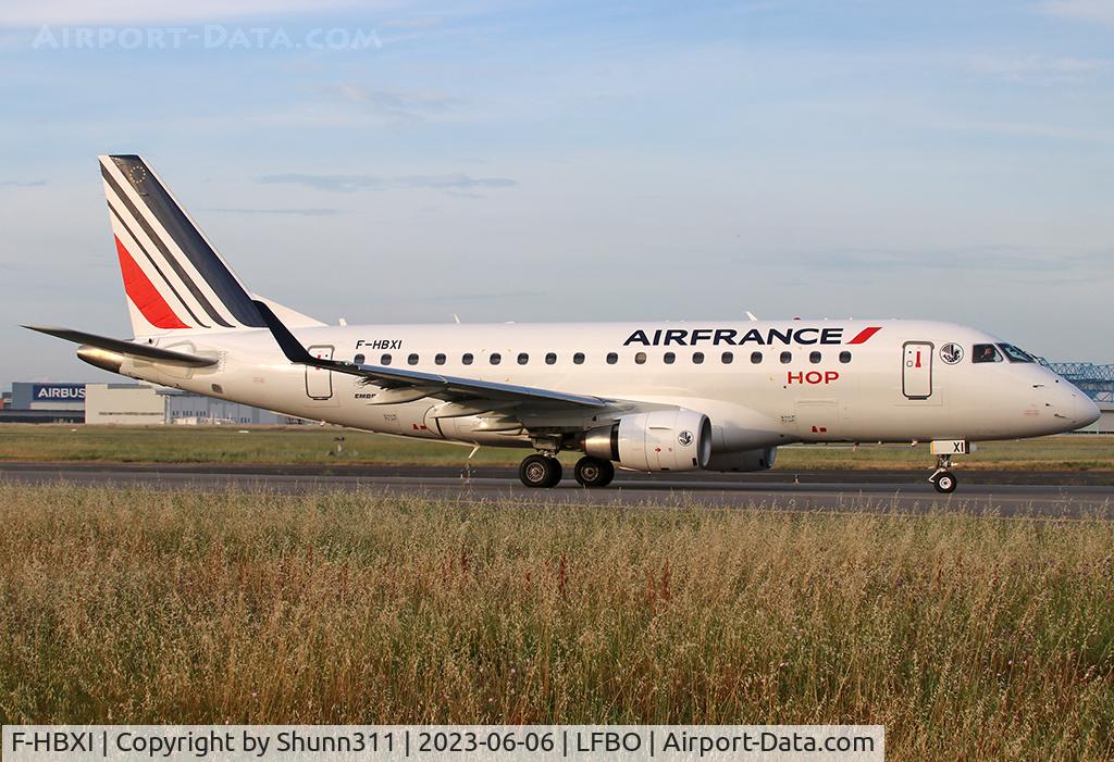 F-HBXI, 2010 Embraer 170ST (ERJ-170-100ST) C/N 17000310, Taxiing holding rwy 14L for departure... Air France c/s