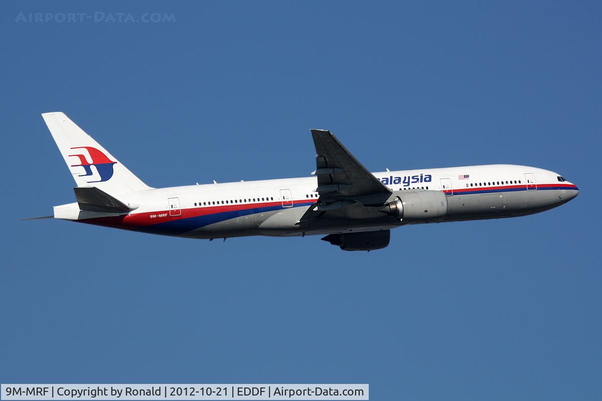 9M-MRF, 1998 Boeing 777-2H6/ER C/N 28413, at fra