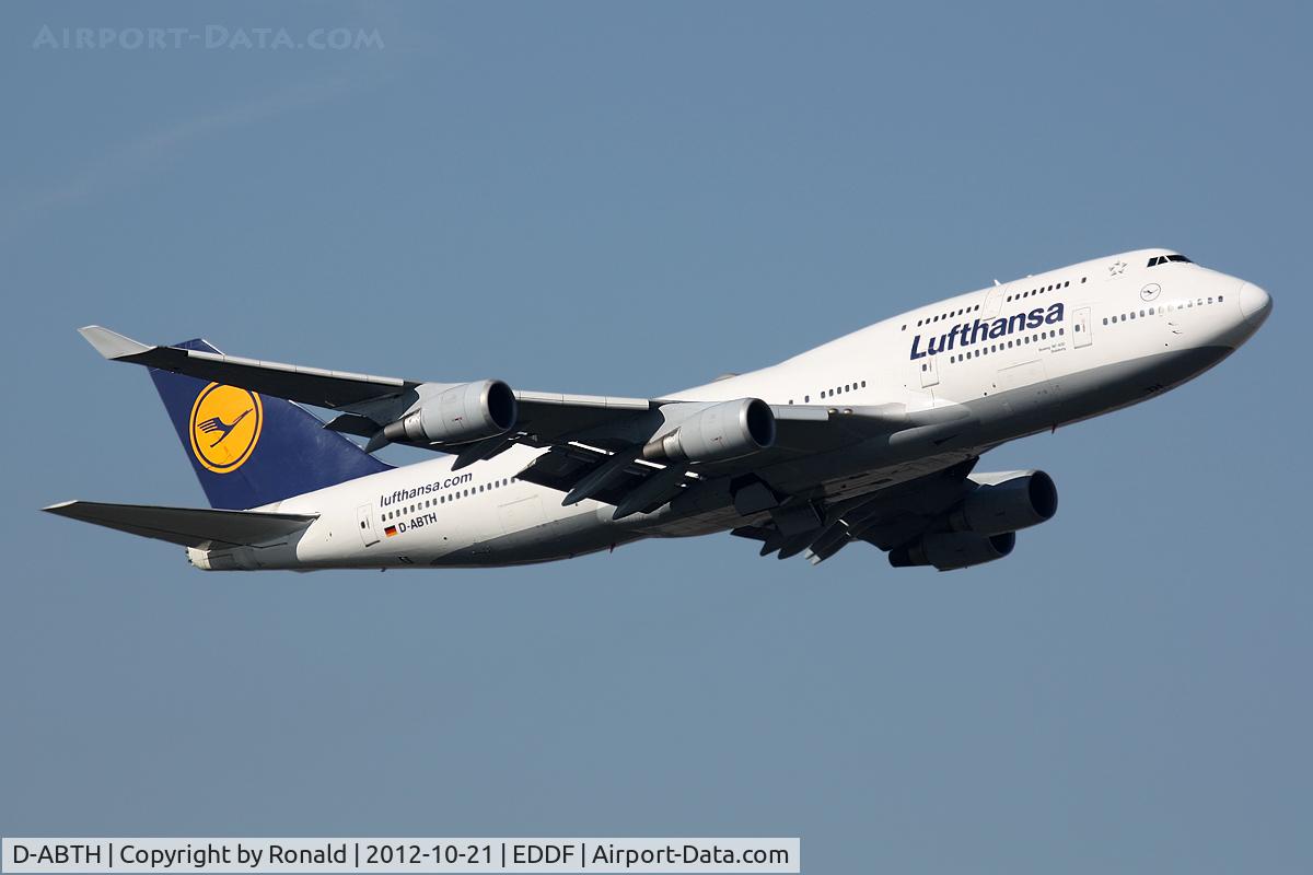 D-ABTH, 1991 Boeing 747-430M C/N 25047, at fra