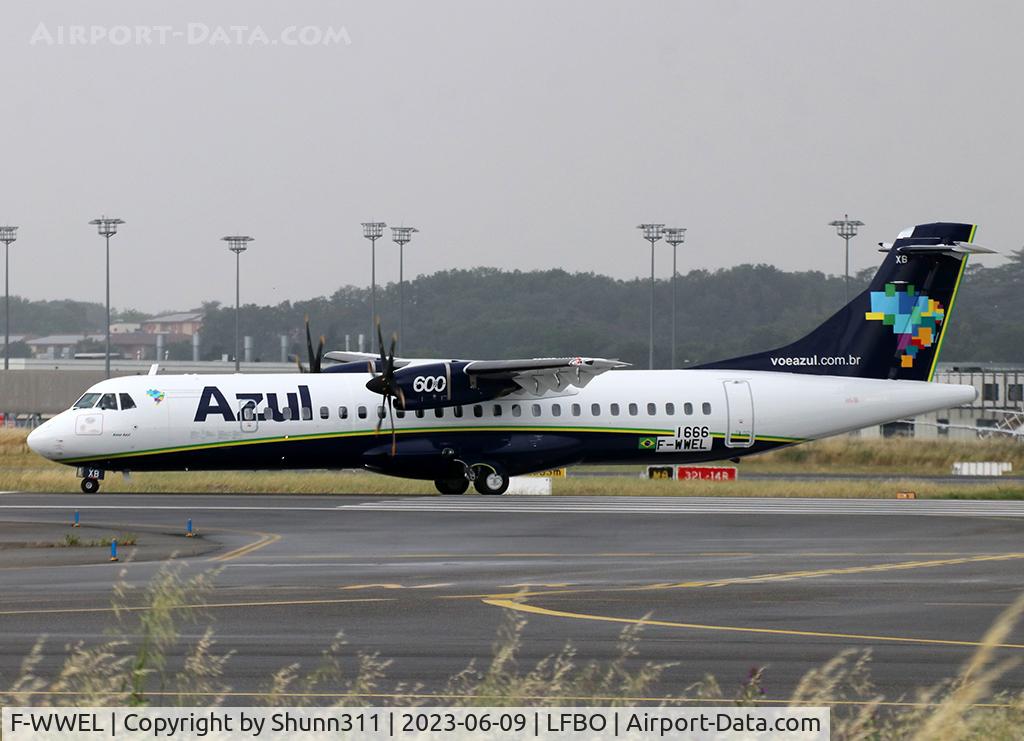 F-WWEL, 2023 ATR 72-600 (72-212A) C/N 1666, C/n 1666 - To be PR-YXB