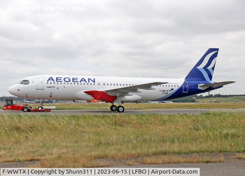 F-WWTX, 2023 Airbus A320-271N C/N 11546, C/n 11546 - To be SX-NEP