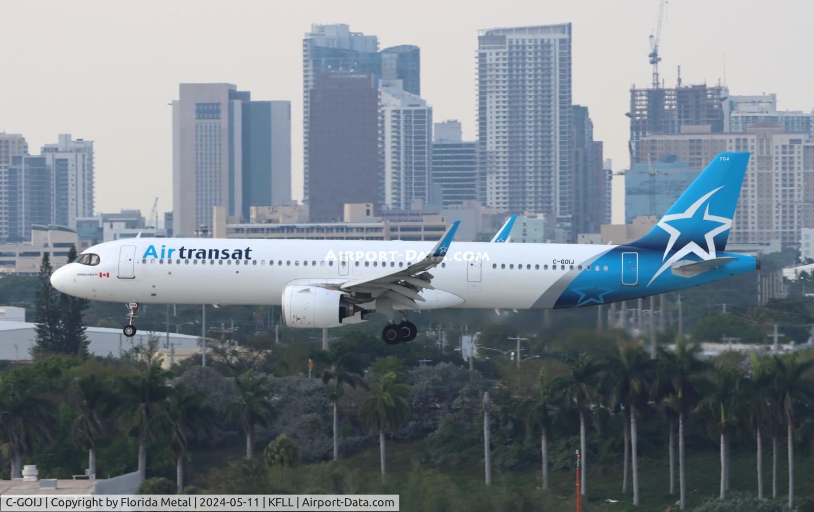 C-GOIJ, 2019 Airbus A321-271NX C/N 9278, TSC A321N zx YQB-FLL
