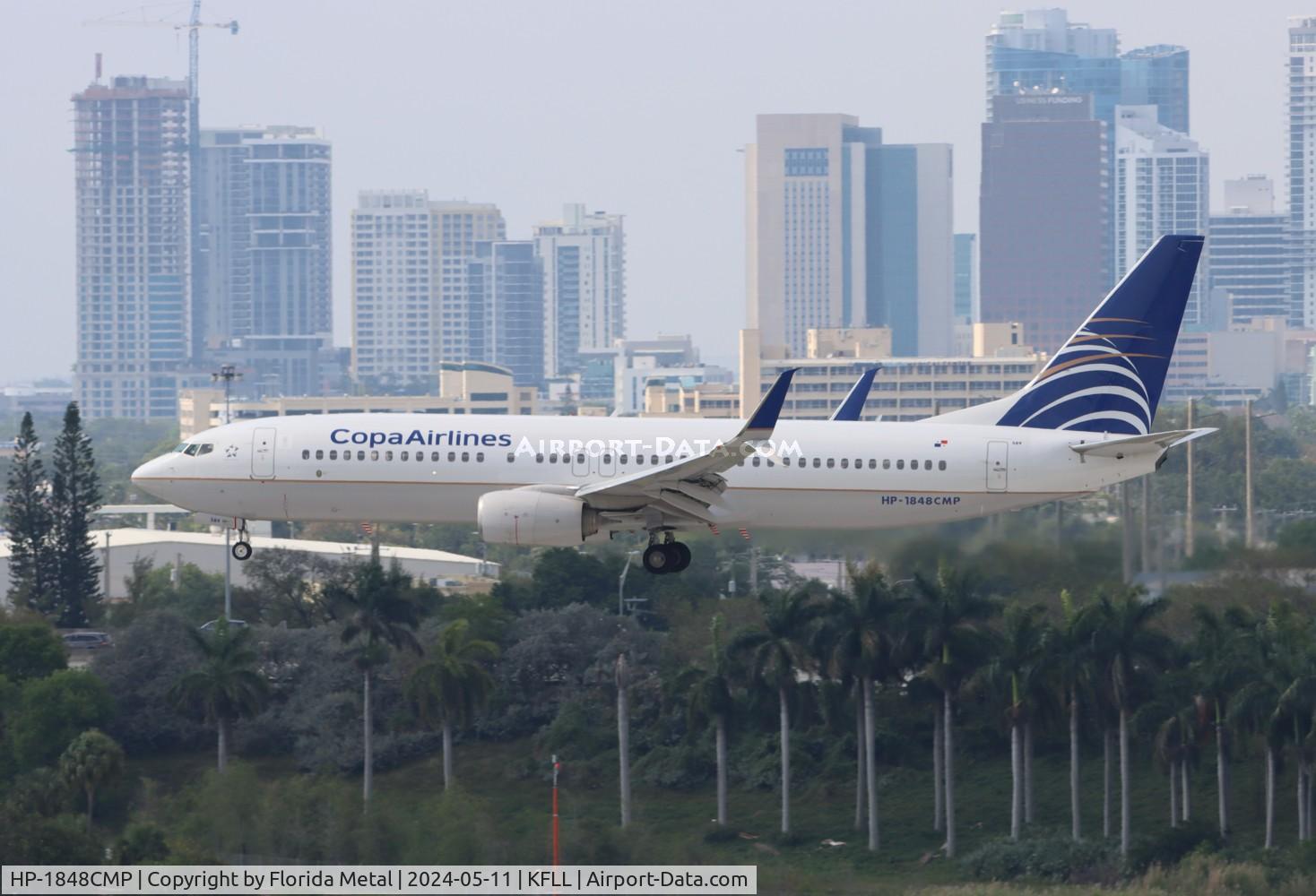 HP-1848CMP, 2015 Boeing 737-8V3 C/N 39965, CMP 738 zx PTY,MPTO-FLL