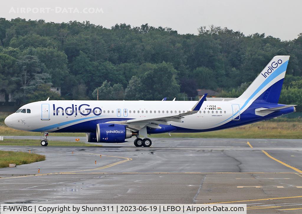 F-WWBG, 2023 Airbus A320-251N C/N 11534, C/n 11534 - To be VT-IPW