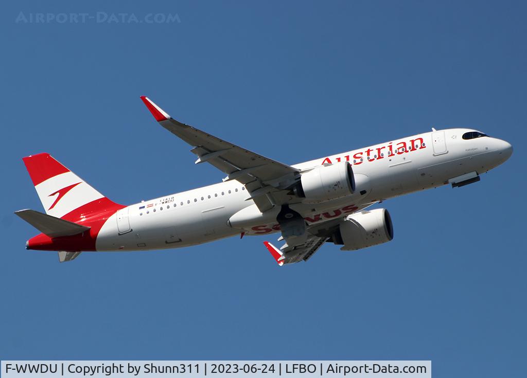 F-WWDU, 2023 Airbus A320-271N C/N 11418, C/n 11418 - To be OE-LZP