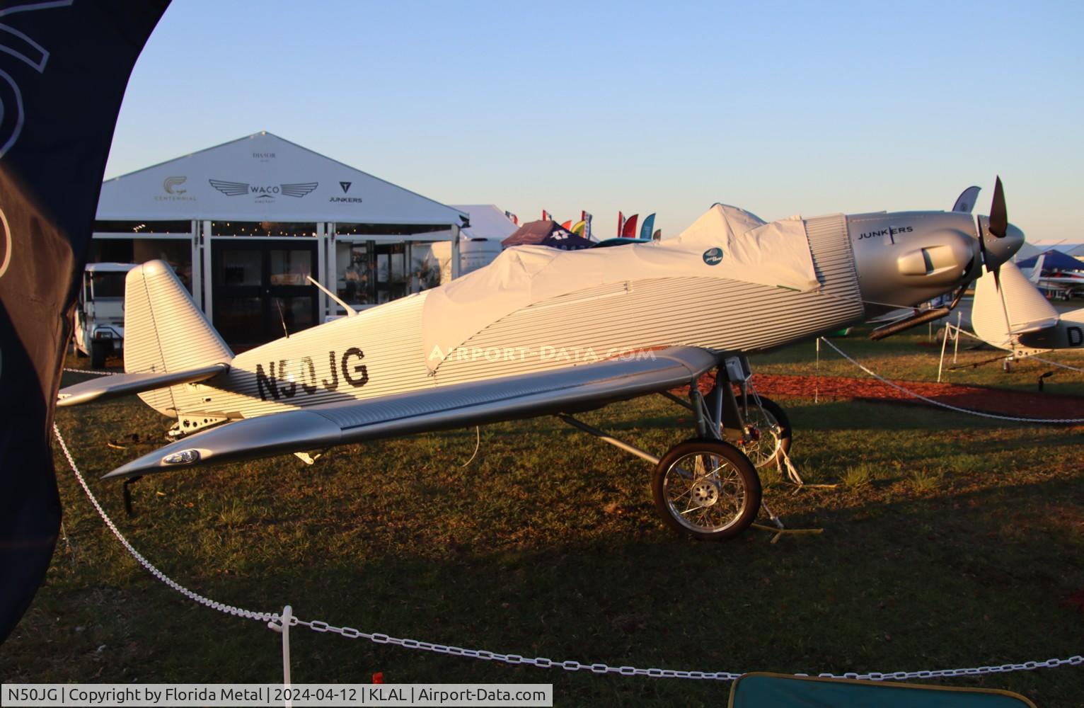 N50JG, 2023 Junkers A50 Junior C/N 005, Junkers A50 zx