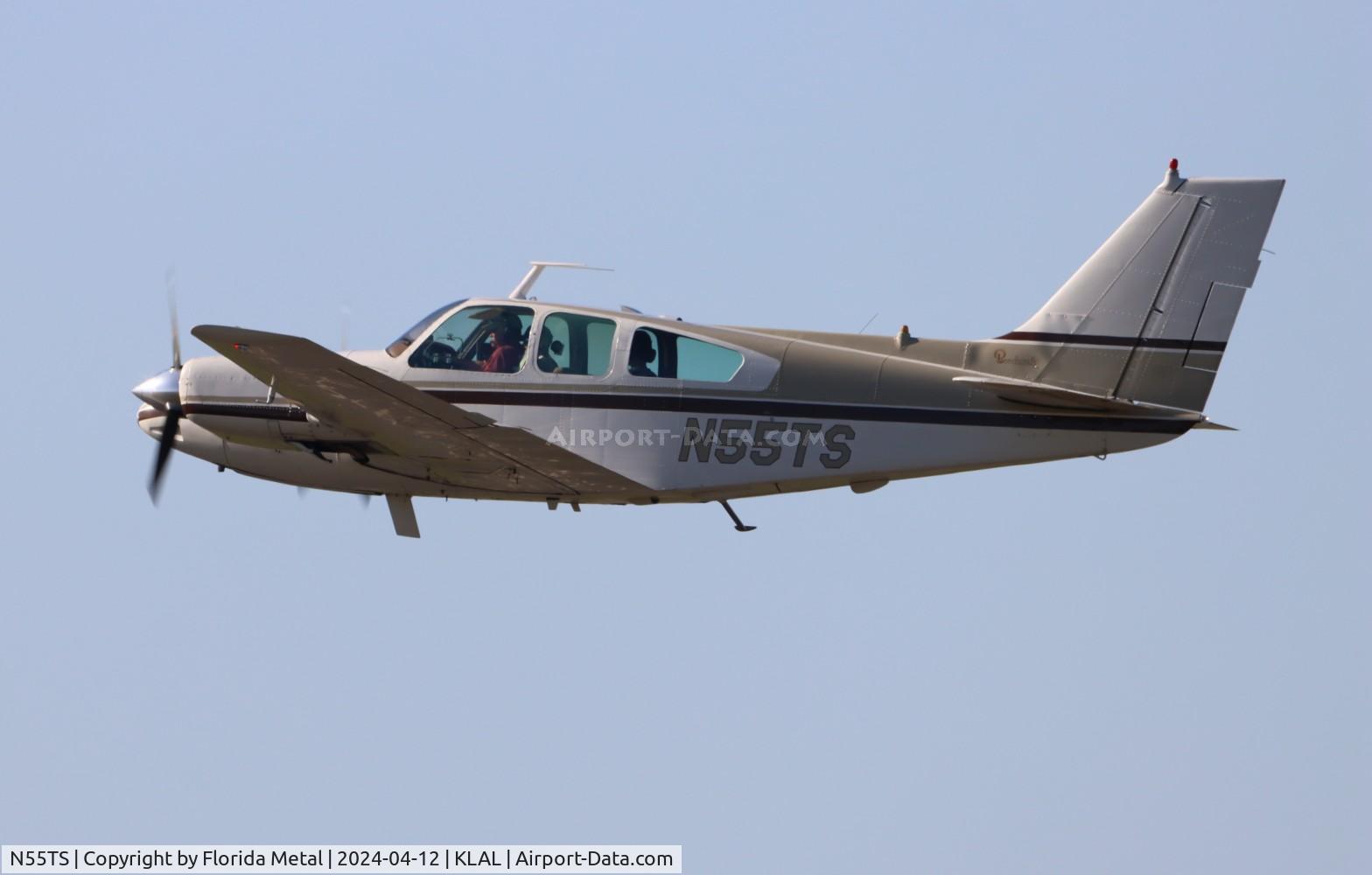 N55TS, 1961 Beech 95-55 C/N TC-146, Baron 55 zx LAL-X60