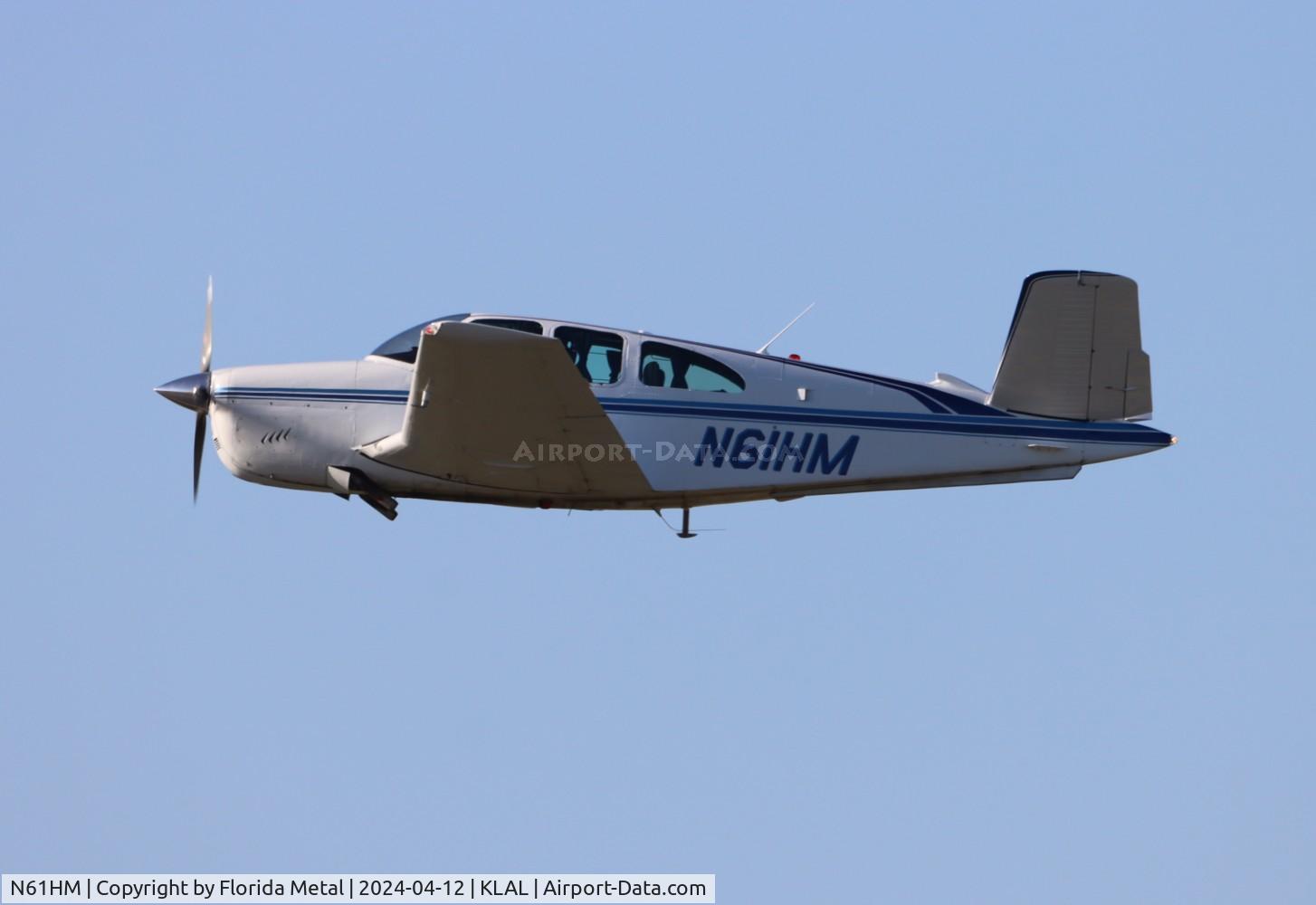 N61HM, 1961 Beech N35 Bonanza C/N D-6756, Bonanza 35 zx LAL-KZPH