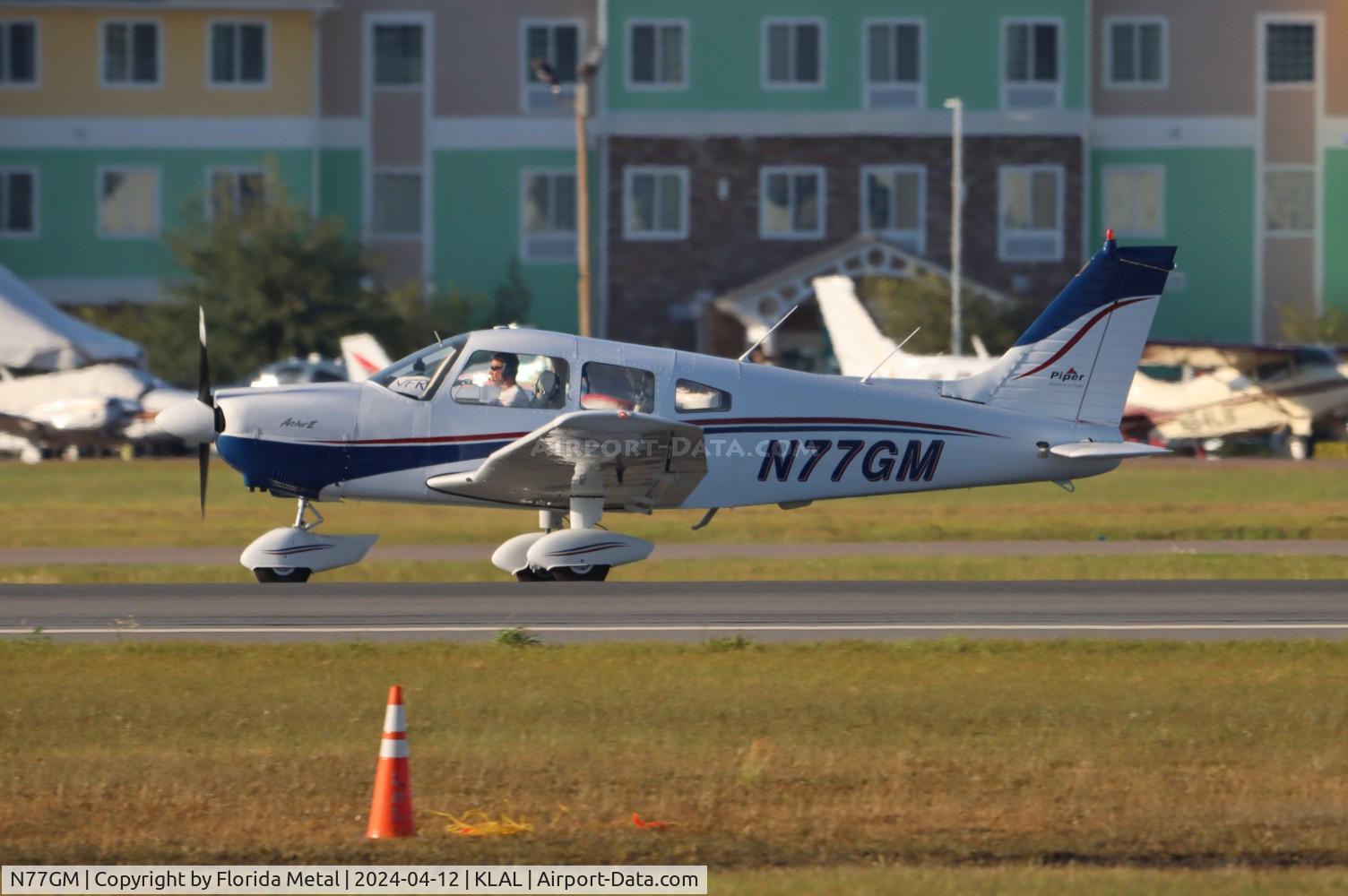 N77GM, 1976 Piper PA-28-181 C/N 27790218, PA-28-180 zx LAL-HWO