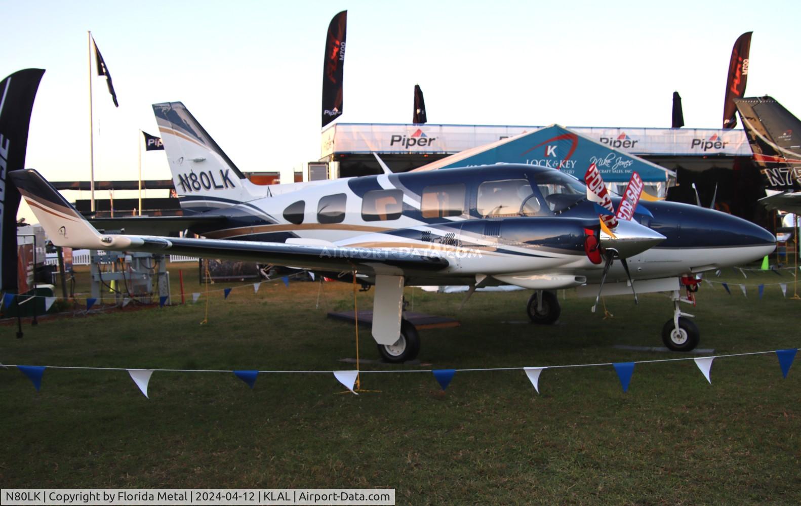 N80LK, 1977 Piper PA-31-325 Navajo C/R C/N 31-7712103, PA-31-325 zx
