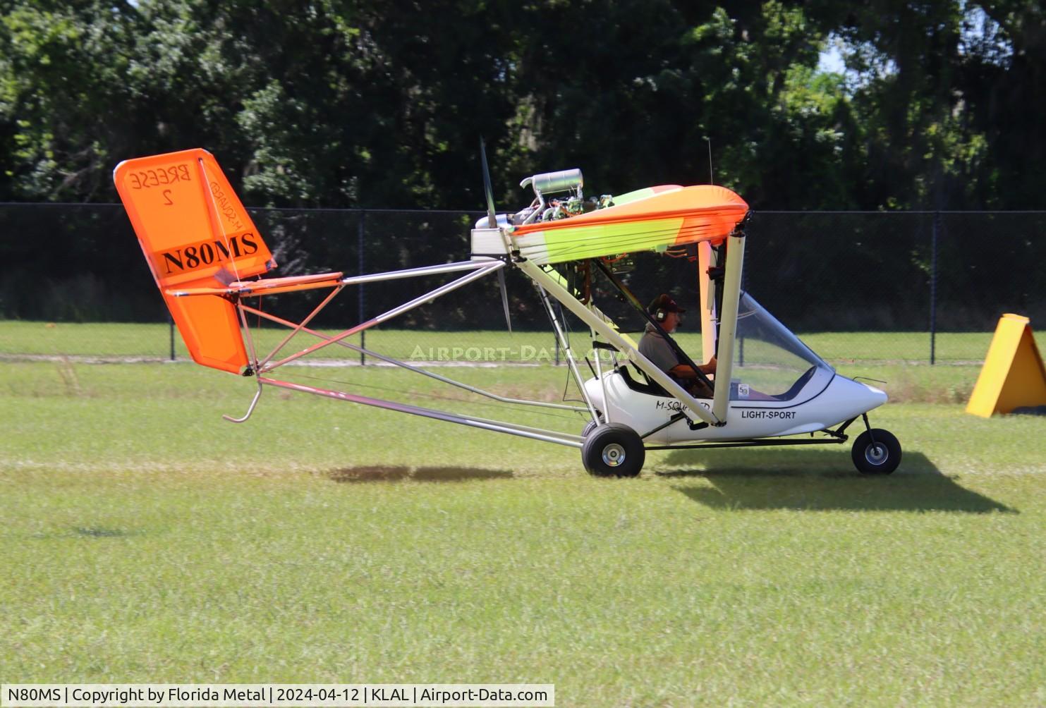N80MS, 2020 M-Squared Aircraft Breese 2 C/N 02-2020-0812, Breese 2 ultralite zx