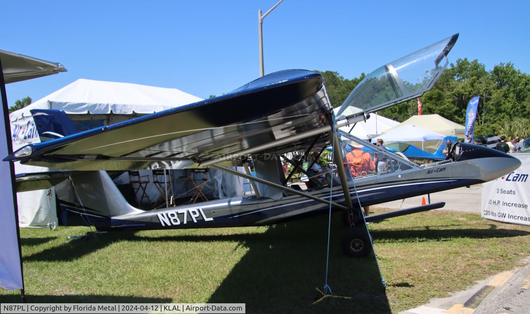 N87PL, 2019 Lockwood Air Cam C/N AC-269-3, Air Cam zx