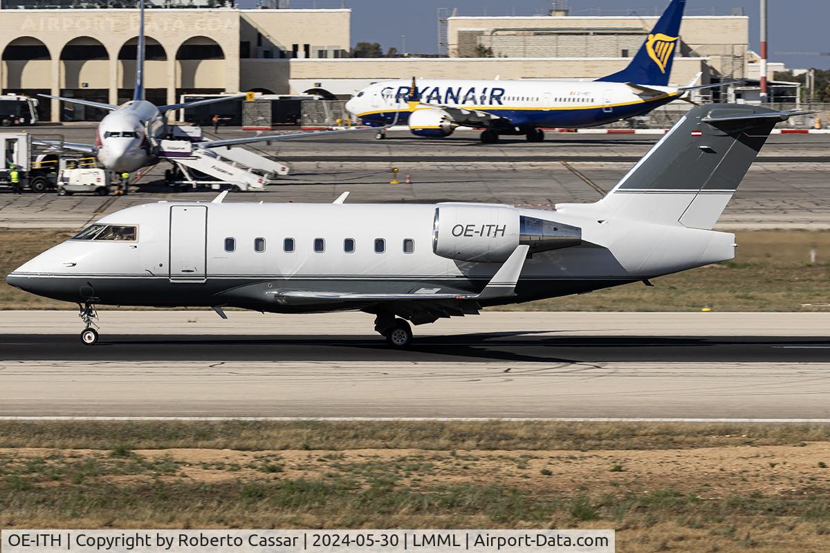 OE-ITH, 2005 Bombardier Challenger 604 (CL-600-2B16) C/N 5636, Runway 31