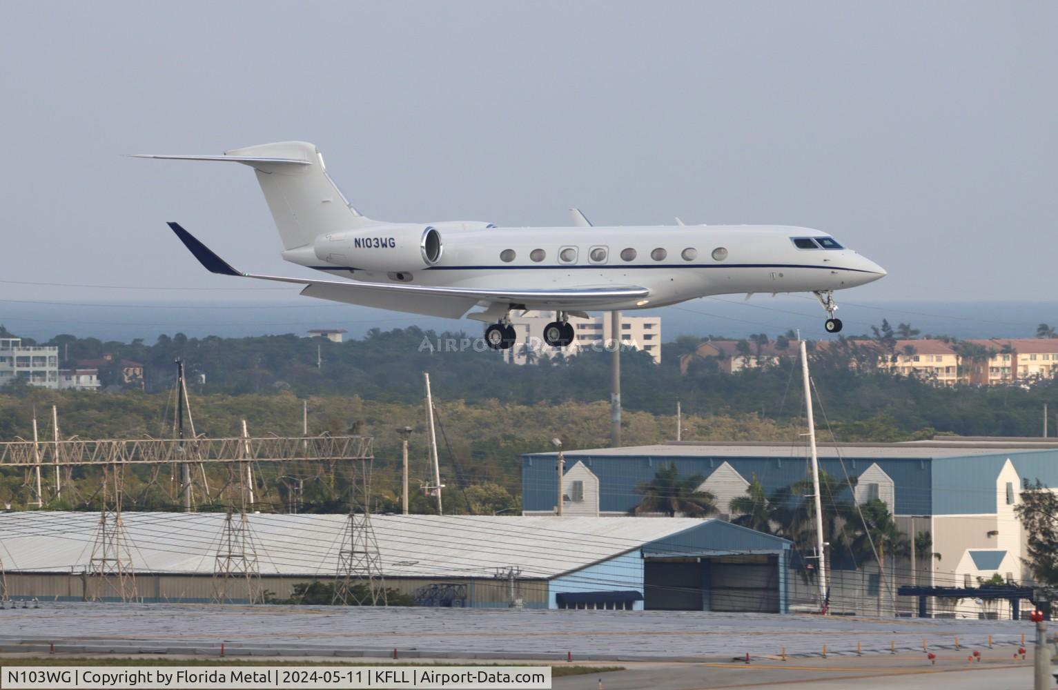 N103WG, 2017 Gulfstream G650 C/N 6275, G650 zx
