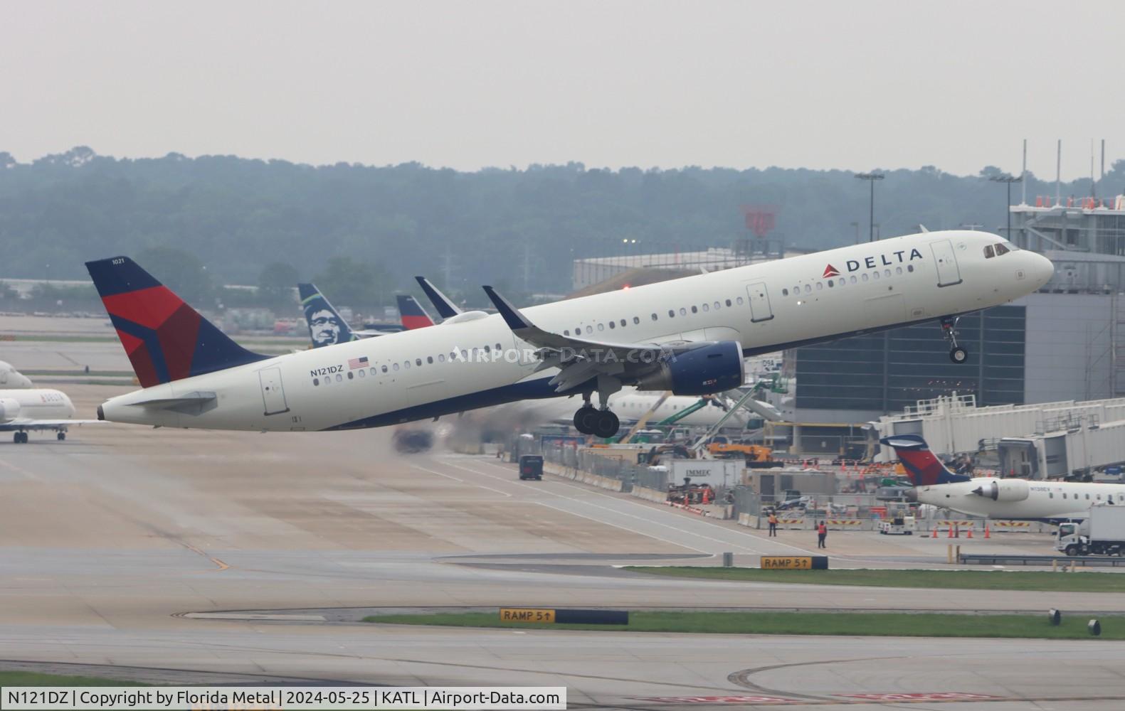 N121DZ, 2021 Airbus A321-211 C/N 10233, DAL A321 zx ATL-PHX