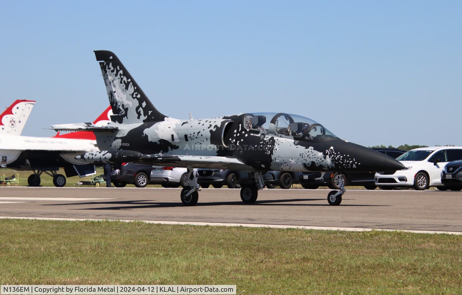 N136EM, 1984 Aero L-39C Albatros C/N 432917, Sun N Fun 2024 zx