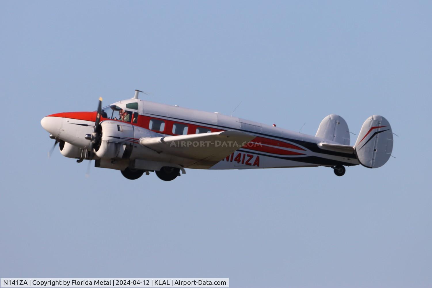N141ZA, 1956 Beech E18S C/N BA-178, Beech E18S zx LAL-FD04