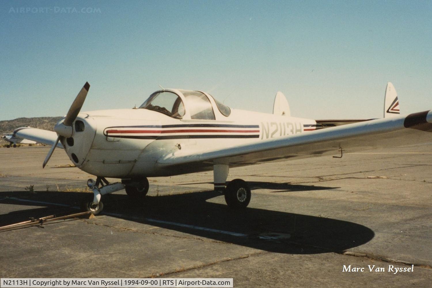 N2113H, 1946 Engineering & Research ERCOUPE 415-C C/N 2736, N2113H at Reno Stead in Sept. 1994.