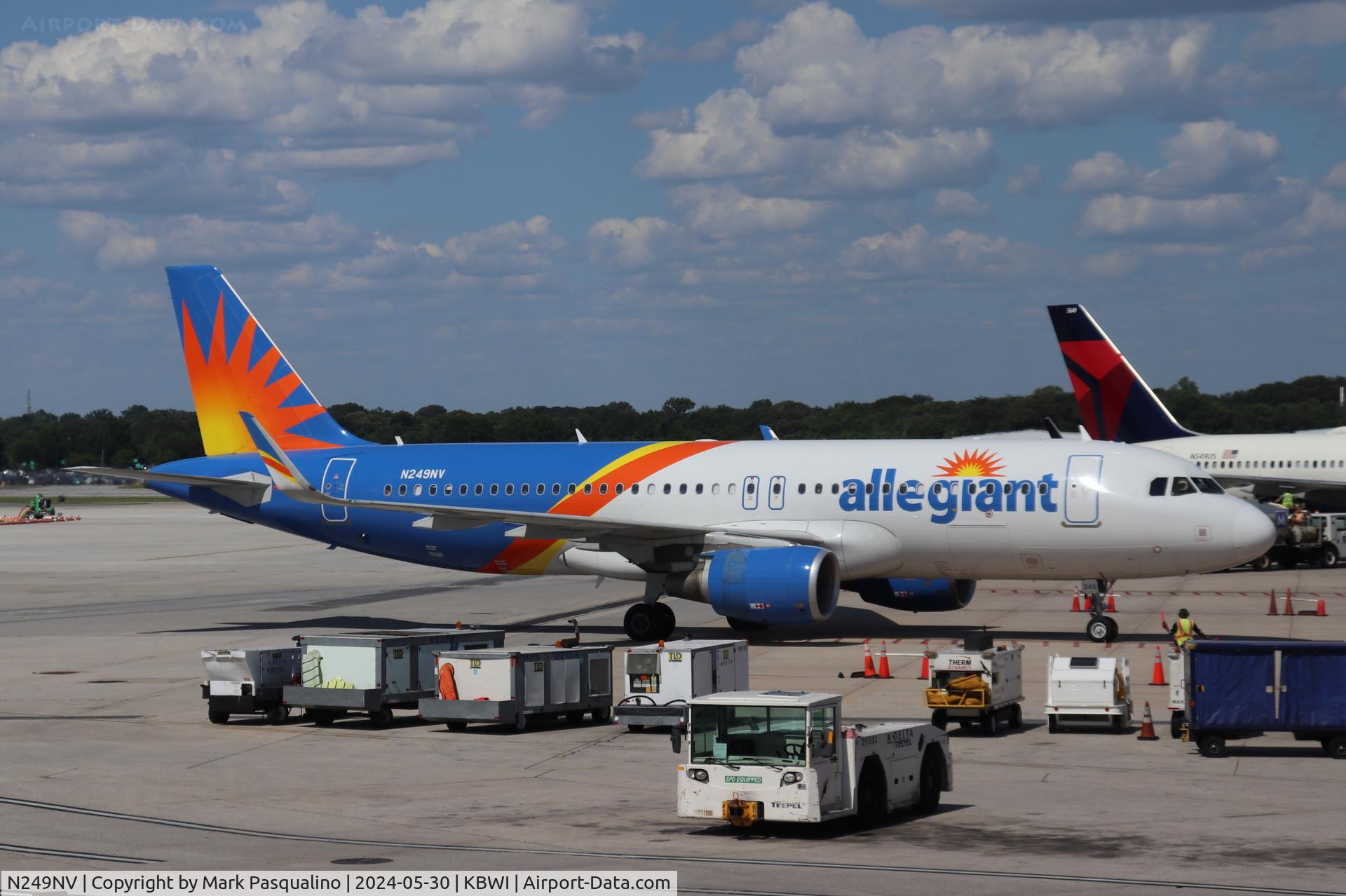 N249NV, 2017 Airbus A320-214 C/N 7766, Airbus A320-214