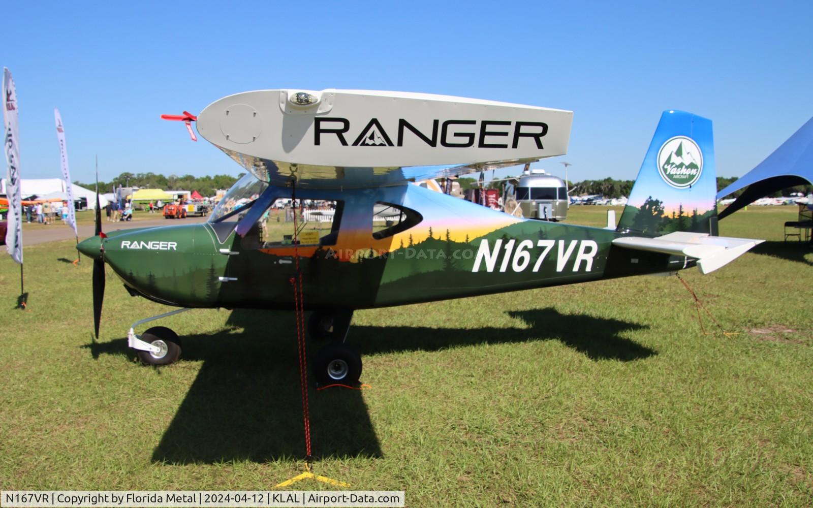 N167VR, 2020 Vashon Aircraft Ranger R7 C/N 10159, Vashon Ranger R7 zx
