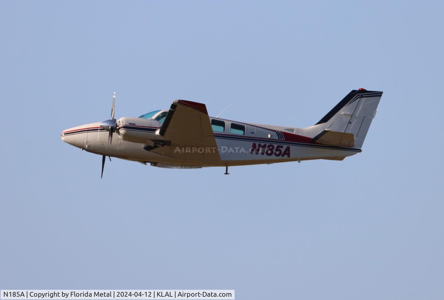 N185A, 1973 Beech 58 Baron C/N TH-332, Baron 58 zx LAL-KLEE
