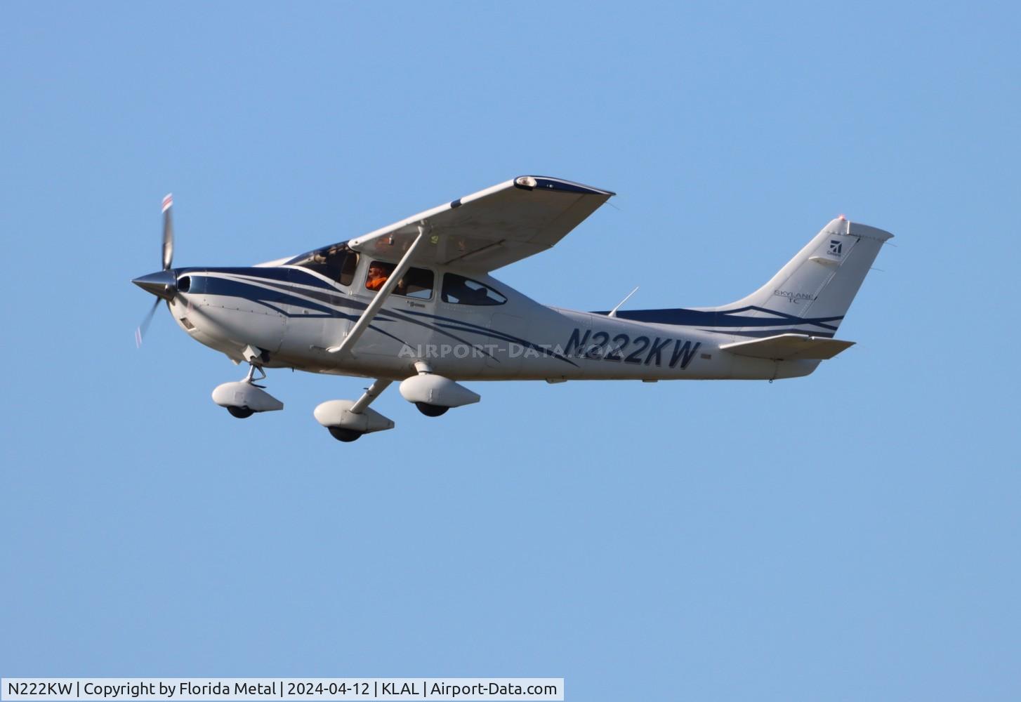 N222KW, 2007 Cessna T182T Turbo Skylane C/N T18208759, T182T zx LAL-KPMP